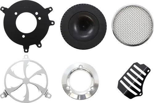 COBRA Fits Air Cleaner Kit - Chrome 606-0104-01-SB