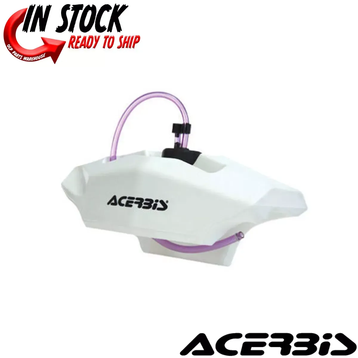 Acerbis Auxiliary Handlebar Fuel Gas Tank .6 Gallon 2300330002