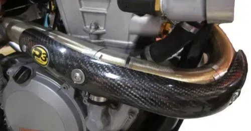 P3 Stock Exhaust Heat Shield For KTM 450 500 EXC-F 2017, FE 450 501 2017 201079