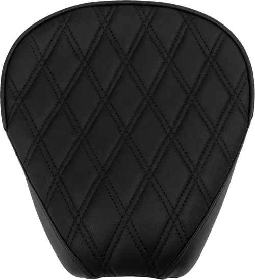 DRAG SPECIALTIES SEATS Rear Solo Fits Seat - Wide - Double Diamond - Black