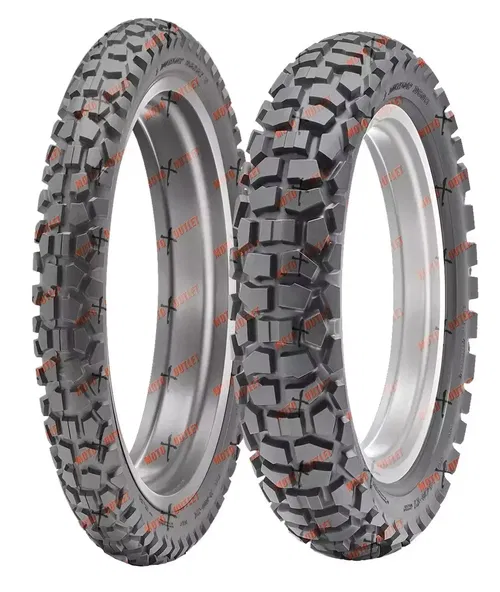 DUNLOP D605 90/90-21 4.60-18  Front Rear Tire Set Dual Sport Tires DOT