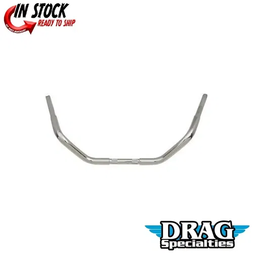 Drag Specialties 0601-4239 Chrome 1-1/4" Buffalo Bar Handlebars for 1" Harley