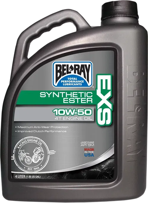 BEL-RAY EXS Synthetic 4T Oil - 10W-50 - 4L 99160-B4LW