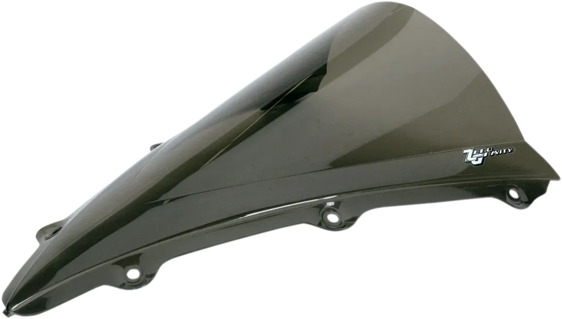 ZERO GRAVITY Double Bubble Windscreen - Smoke - Fits YZF-R1 16-539-02