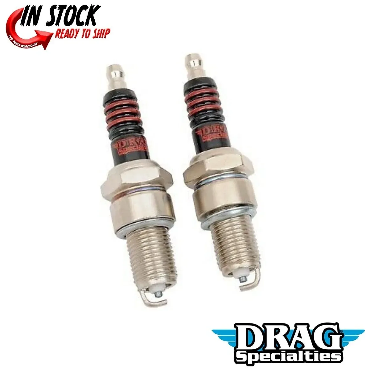 DRAG SPECIALTIES Spark Plugs BPR4ES-11 for 75-99 Big Twin 2103-0198