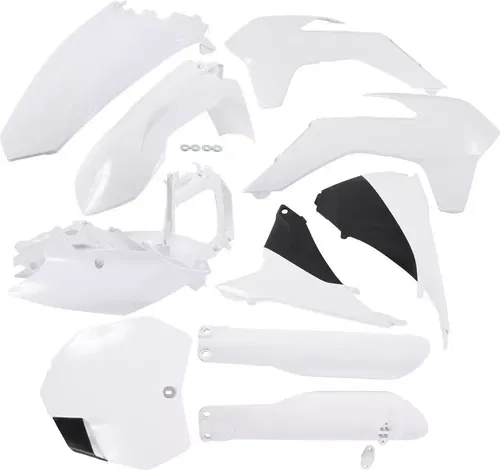 Acerbis Full Complete Plastic Kit White For KTM 2403090002