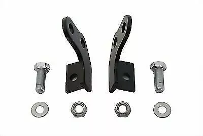 Rear Shock Lowering Kit Black for Harley Davidson by V-Twin