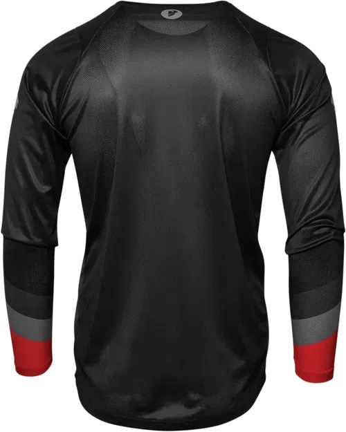 THOR Assist Long-Sleeve Jersey - Black/Heather Gray - XS 5120-0050