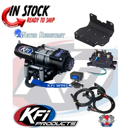 KFI WINCH AND MOUNT KIT W MOUNT YAMAHA 2016-2024 KODIAK GRIZZLY 700 4X4