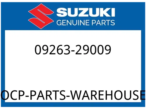 Suzuki OEM Part 09263-29009 BEARING, PRIMARY DRIVEN