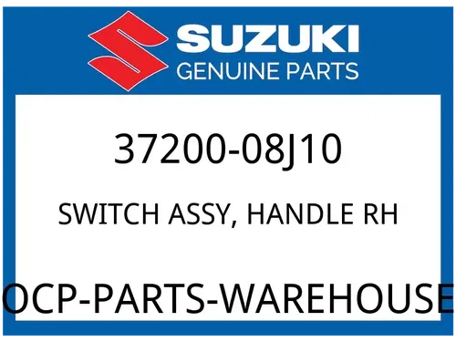 Suzuki OEM Part 37200-08J10 SWITCH ASSY, HANDLE RH