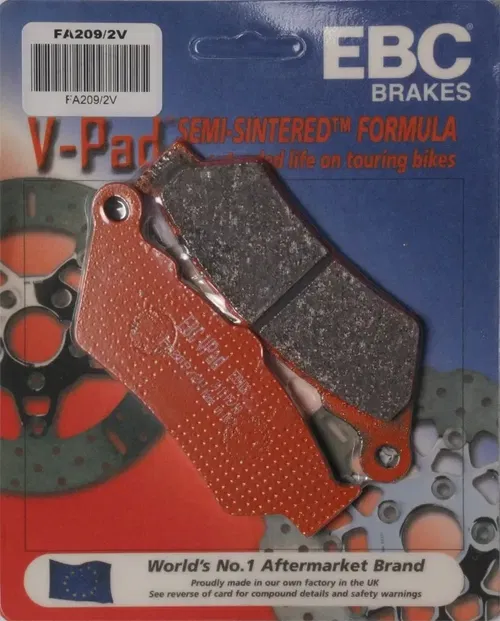 EBC Semi-Sintered V Brake Pads FA209/2V