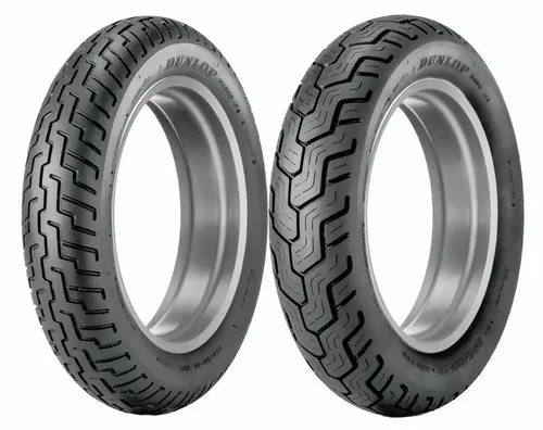 DUNLOP 30/90-16 & 150/80-16 D404 TIRE SET HONDA 2017-2024 REBEL 300 500 CMX