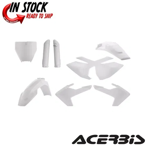 ACERBIS FULL PLASTIC FENDER KIT HUSQVARNA 2016-2018 FC250 FC450 TC125 FC350