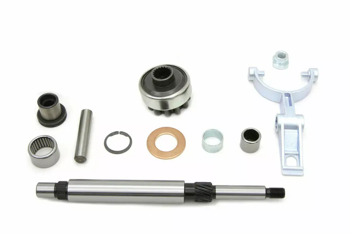 Starter Shaft Assembly Kit with Starter Drive for Harley Davidson by V-Twin