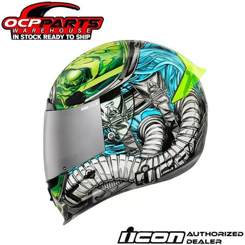 Icon Airframe Pro Full Face DOT Motorcycle Helmet - Outbreak - Pick Size