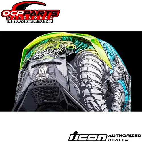 Icon Airframe Pro Full Face DOT Motorcycle Helmet - Outbreak - Pick Size