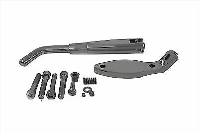 Adjustable Kickstand Chrome with Hidden Spring for Harley Davidson by V-Twin
