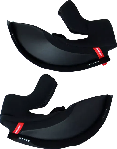 6D HELMETS ATS-1R Helmet Cheek Pads 40 mm L/2XL