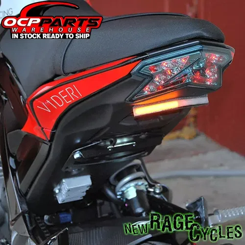 NEW RAGE CYCLES FENDER ELIMINATOR KIT FOR 2016 & UP KAWASAKI Z125 Z125-FE