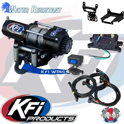 KFI WINCH 2000 LBS AND MOUNT KIT W MOUNT 2016-2024 GENERAL 1000