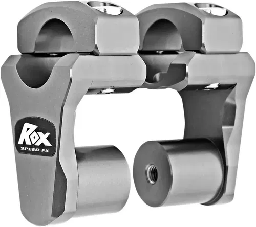Rox Speed FX - 2" Pivoting Bar Riser for 1-1/8" Handlebars (Gray) 1R-P2PPG