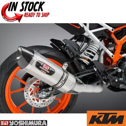 YOSHIMURA R-77 3 QTR RACE SYSTEM SS-SS-CF WORKS KTM 390 DUKE 17 / RC390 17-19