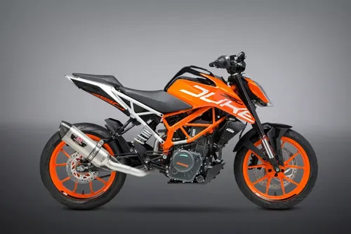 YOSHIMURA R-77 3 QTR RACE SYSTEM SS-SS-CF WORKS KTM 390 DUKE 17 / RC390 17-19