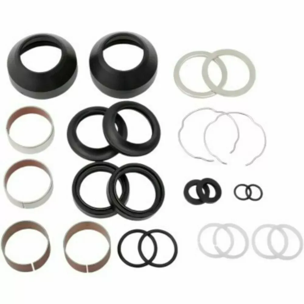41mm Fork Rebuild Kit Seals Bearings Bushings for Harley Softail Dyna Wide Glide