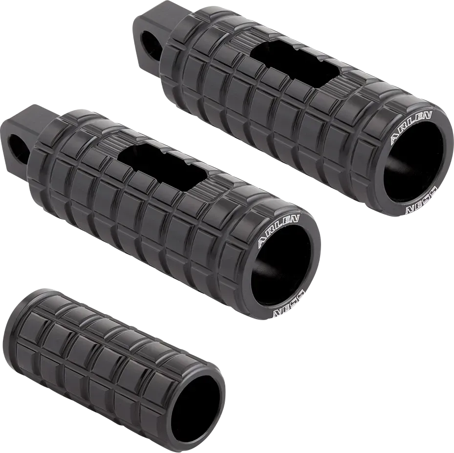 ARLEN NESS Footpegs - Male - Black Fits 400-034