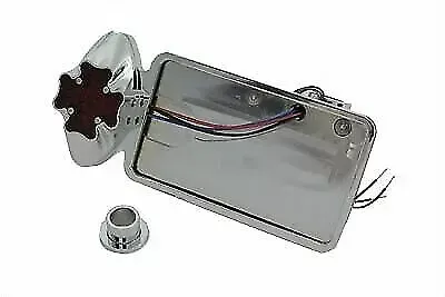 Maltese LED Tail Lamp Kit Chrome for Harley Davidson by V-Twin