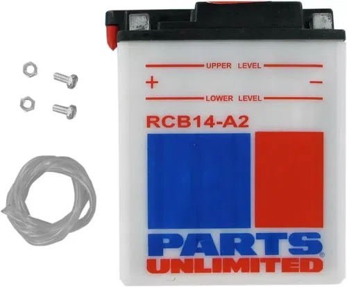 Parts Unlimited 12V Heavy Duty Battery RCB14-A2 YB14-A2