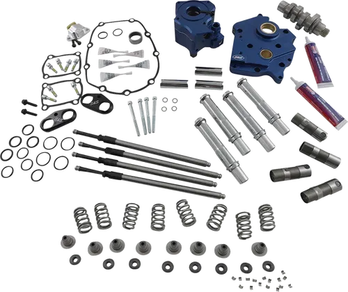 S&amp;S CYCLE Cam Chest Kit With Plate - Chain Drive - Oil Cooled - 540 Cam -