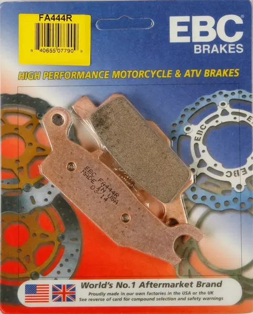 EBC R Series Long Life Sintered Brake Pads FA444R
