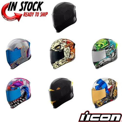 Icon Airframe Pro Full Face DOT Motorcycle Helmet - Pick Size and Color