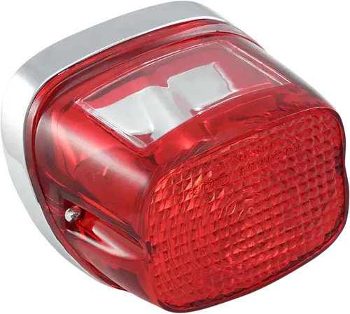 DRAG SPECIALTIES Taillight - Red Lens Fits 12-0019BXLB1