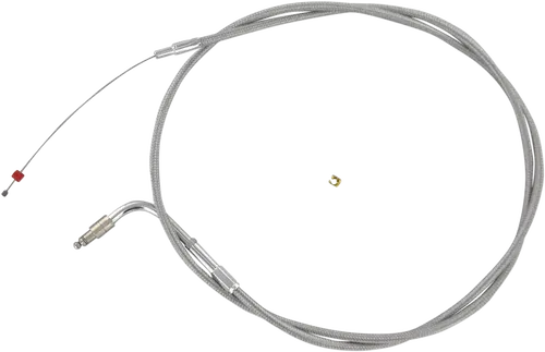 BARNETT Stainless Steel Throttle Cable - Fits +6" 102-30-30018-06