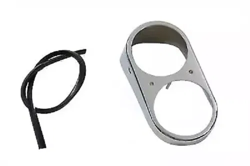 FXD-FXR Dash Panel Chrome fits Harley Davidson 39-0424