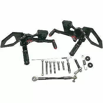 Hot Bodies MGP Rearset Black for Kawasaki 1623-0488