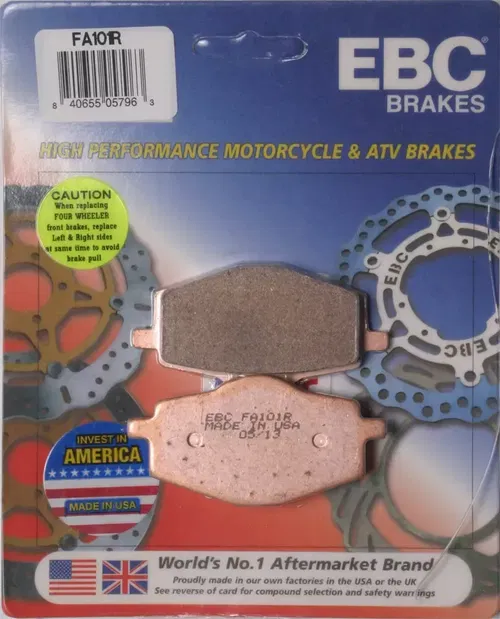 EBC R Series Long Life Sintered Brake Pads FA101R