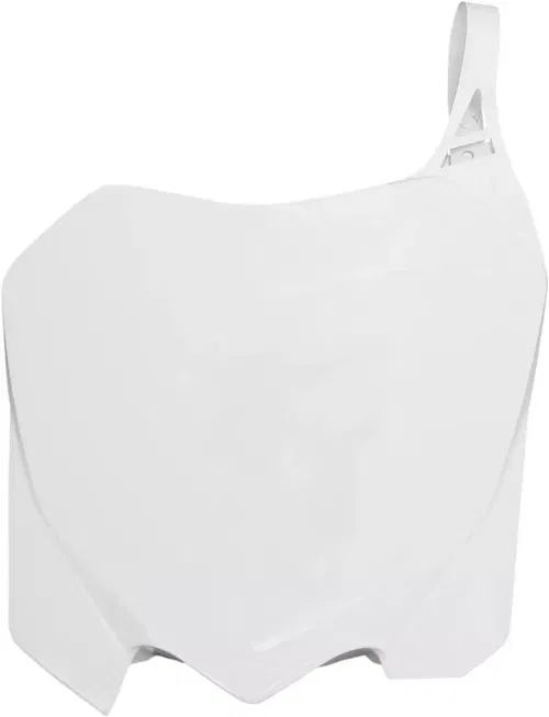 Acerbis White Front Number Plate for Honda CRF 250 R 10-13, 450 R 09-12