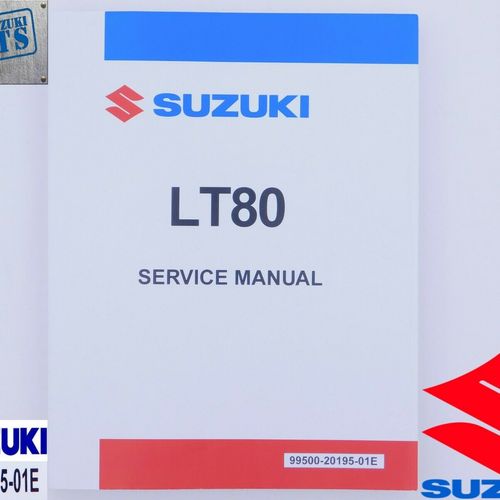 1987-2006 Suzuki LT80 Quadsport Service Repair Shop Manual 99500-20195-01E