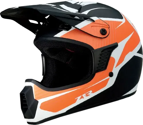 Z1R Child Fits RiSe Helmet - Flame - Orange - S/M 0111-1431