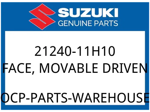 Suzuki OEM Part 21240-11H10 FACE, MOVABLE DRIVEN