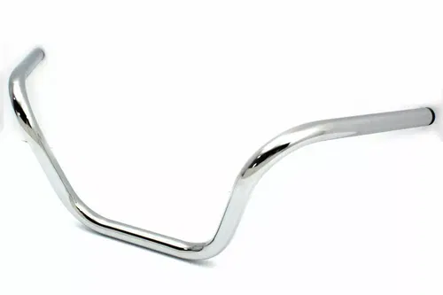 8" Buckhorn Handlebar without Indents for Harley Davidson by V-Twin