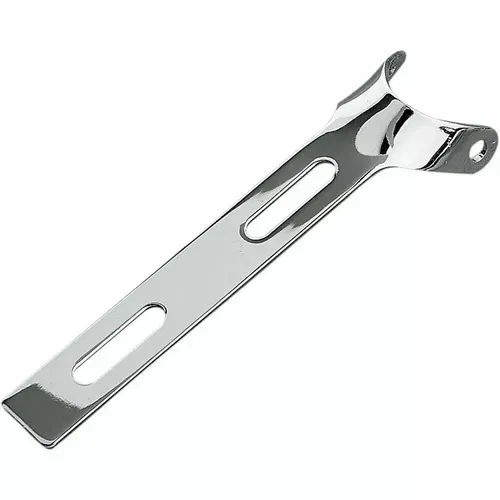Drag Specialties Chrome Universal Round End Seat Hinge Bracket Custom Harley