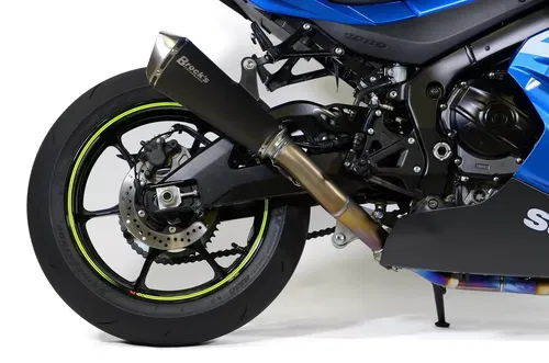 BROCKS PERFORMANCE PREDATOR FULL SYSTEM EXHAUST TI FRONT SUZUKI 17-25 GSX-R1000