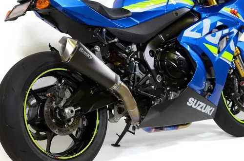 BROCKS PERFORMANCE PREDATOR FULL SYSTEM EXHAUST TI FRONT SUZUKI 17-25 GSX-R1000
