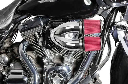 S&amp;S CYCLE Tuned Induction Fits Air Cleaner Kit - Chrome 170-0636A
