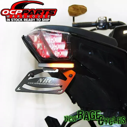 NEW! New Rage Cycles Fender Eliminator Kit with Turn Signals for KTM 390 Duke